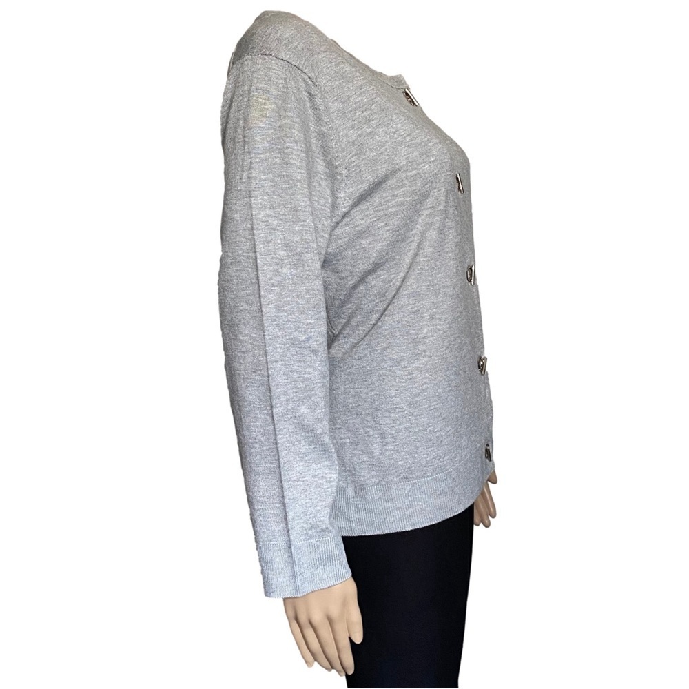 Women’s Philosophy Metal Toggle Knit Cardigan Size M/L - Picture 3 of 6